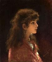 Portrait of a young girl