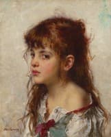 Portrait of a young girl