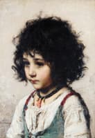 Portrait of a young girl