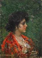 Portrait of a young lady