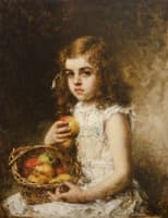 Portrait of a young girl