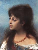 Portrait of a young girl