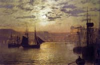 Scarborough by Moonlight