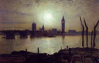 Westminster Bridge by Moonlight