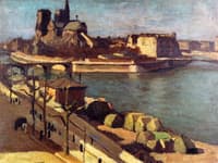 The Seine and the Apse of Notre Dame