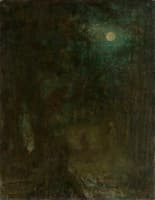 Park in Moonlight,