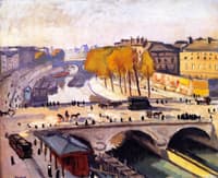 The Pont Saint-Michel and the Quai des Grands Augustins