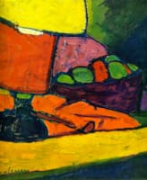 Still Life with Lamp (large detail)
