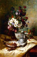 Country Bouquet with a Place of Raisins and Hazelnuts