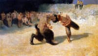Fighting Fauns