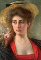Peinture tête de femme