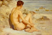 Boy On A Beach