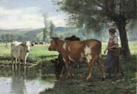 La gardeuse de vaches