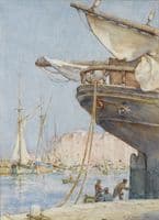 Painting the rudder