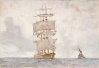 Barque and Tug