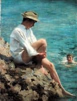 Boys bathing