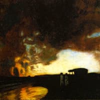 Sunset over Sea