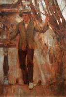 At the Break of the Poop (study)
