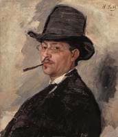 Portrait of Carl Schuch