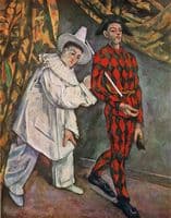 Mardi Gras: Pierot and Harlequin