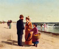 Selling Oranges by the Seashore