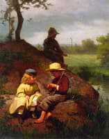 The Biddle Children on the Schuylkill