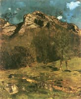 Mountain landscape in South Tyrol