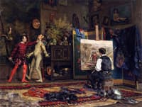 In the Artist's Studio