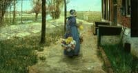 Flower Girl in Holland