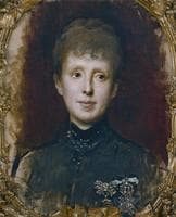 Study of Maria Cristina of Hapsburg, Queen of Spain (Queen Regent of Spain)