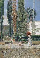 Garden of the house of Fortuny