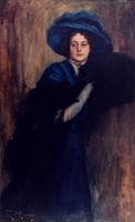 Portrait of a Lady in Blue