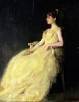 Lady in Yellow