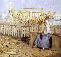 The Boat Builder's Yard - Cancale - Brittany