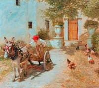 Farm Yard Scene