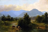 View of the Shandaken Mountains, New York
