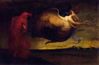 Angel and Figure in Red