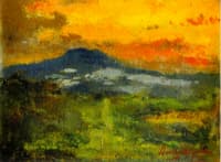 Landscape with Mountains