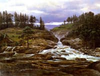 The Lower Falls of the Labrofoss