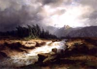 Mountain Torrent before a Storm