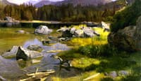The Hintersee, near Berchtesgaden