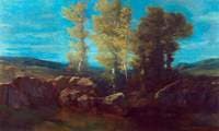Landscape with a Stream and Hills