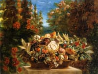 Still Life with Flowers and Fruit