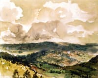 Panoramic View of the Vallée de la Tourmente