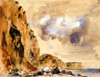 Cliffs in Normandy