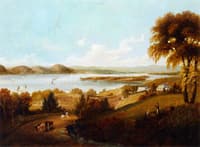 View of Croton Point from Sing Sing, New York