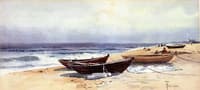 Dories Along a Shore