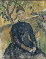 Madame Cezanne in the Conservatory