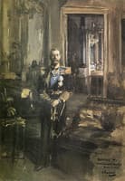 George V in the Buckingham Palace