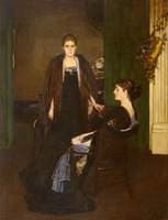 Miss Esther Joanna Marie McLaren and Mrs Katherine Oliver, née McLaren